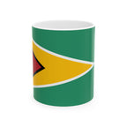 Guyana Flag Mug | Patriotic Coffee Cup | Gift for Expats, Guyana Heritage & Travelers
