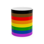 Philadelphia Pride Mug | Philadelphia Flag Coffee Cup | LGBTQ+ Pride Gift | Queer Community Mug