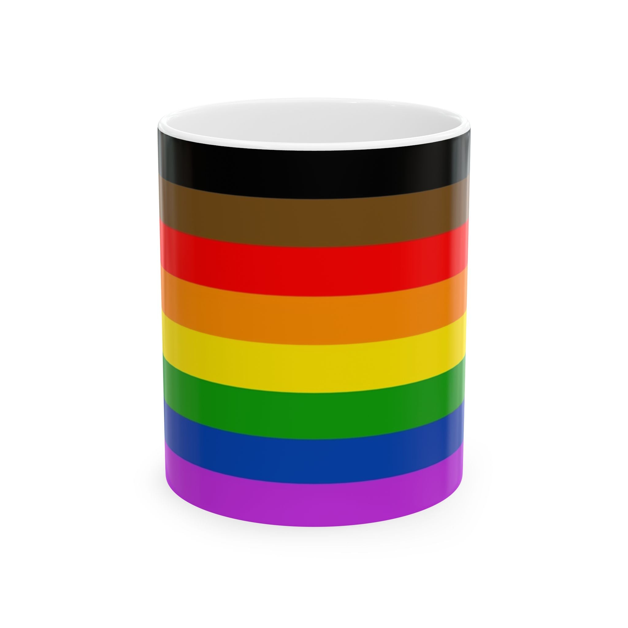 Philadelphia Pride Mug | Philadelphia Flag Coffee Cup | LGBTQ+ Pride Gift | Queer Community Mug