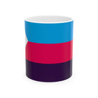 Polyamory Pride Mug | Polyamory Flag Coffee Cup | LGBTQ+ Pride Gift | Polyamory Community Mug