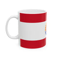 French Polynesia Flag Mug | Patriotic Coffee Cup | Gift for Expats, French Polynesia Heritage & Travelers