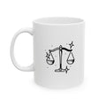 Libra Zodiac Mug | Astrology Coffee Mug | Horoscope Gift | Ceramic Zodiac Cup | Birthday Gift