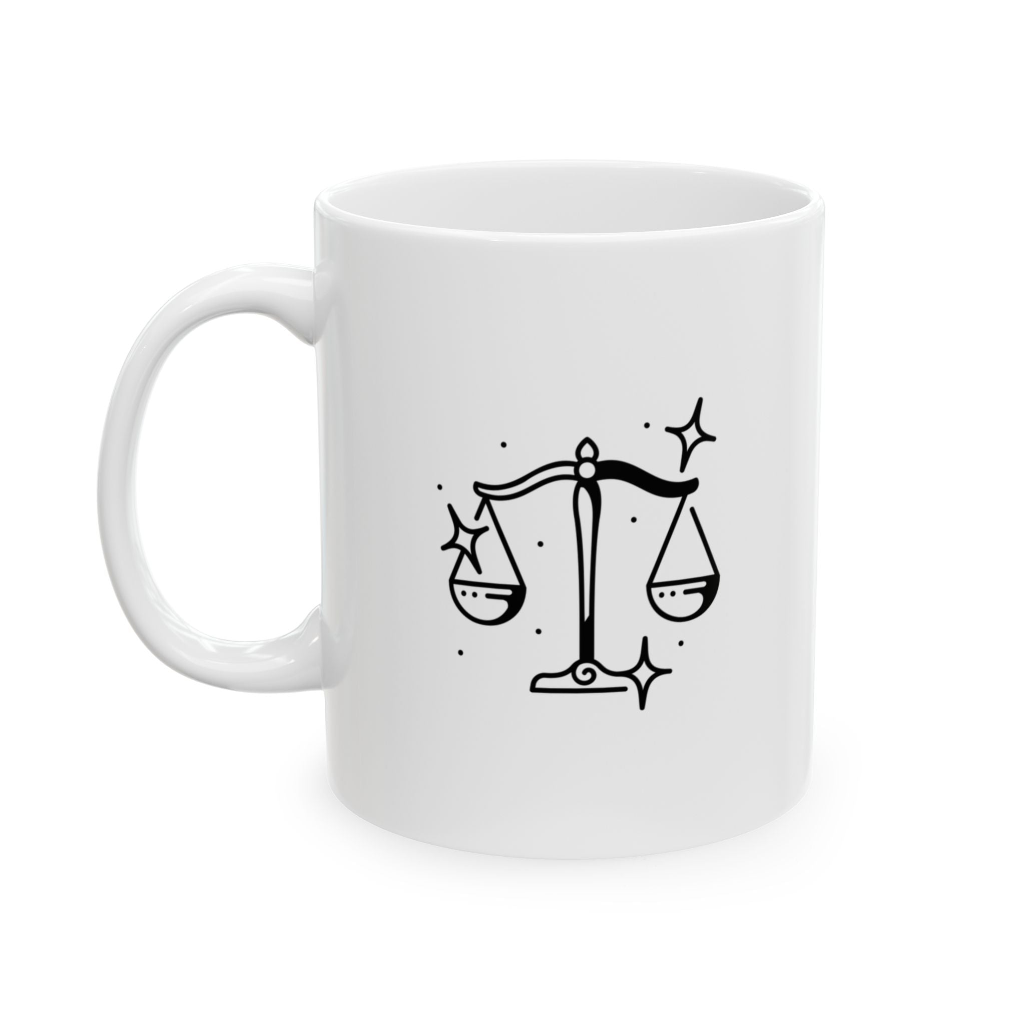 Libra Zodiac Mug | Astrology Coffee Mug | Horoscope Gift | Ceramic Zodiac Cup | Birthday Gift