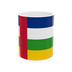 Central African Republic Flag Mug | Patriotic Coffee Cup | Gift for Expats, Central African Republic Heritage & Travelers