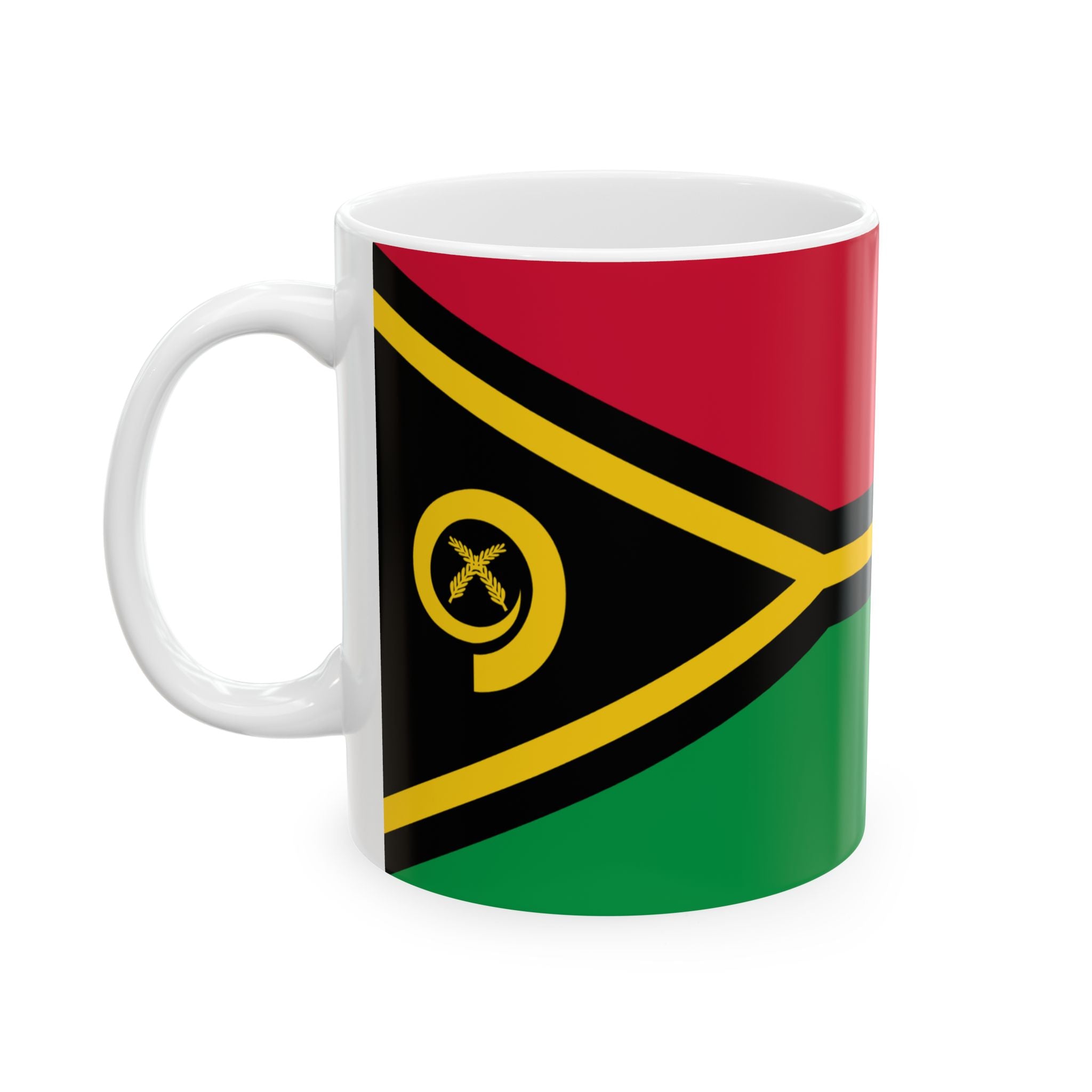 Vanuatu Flag Mug | Patriotic Coffee Cup | Gift for Expats, Vanuatu Heritage & Travelers