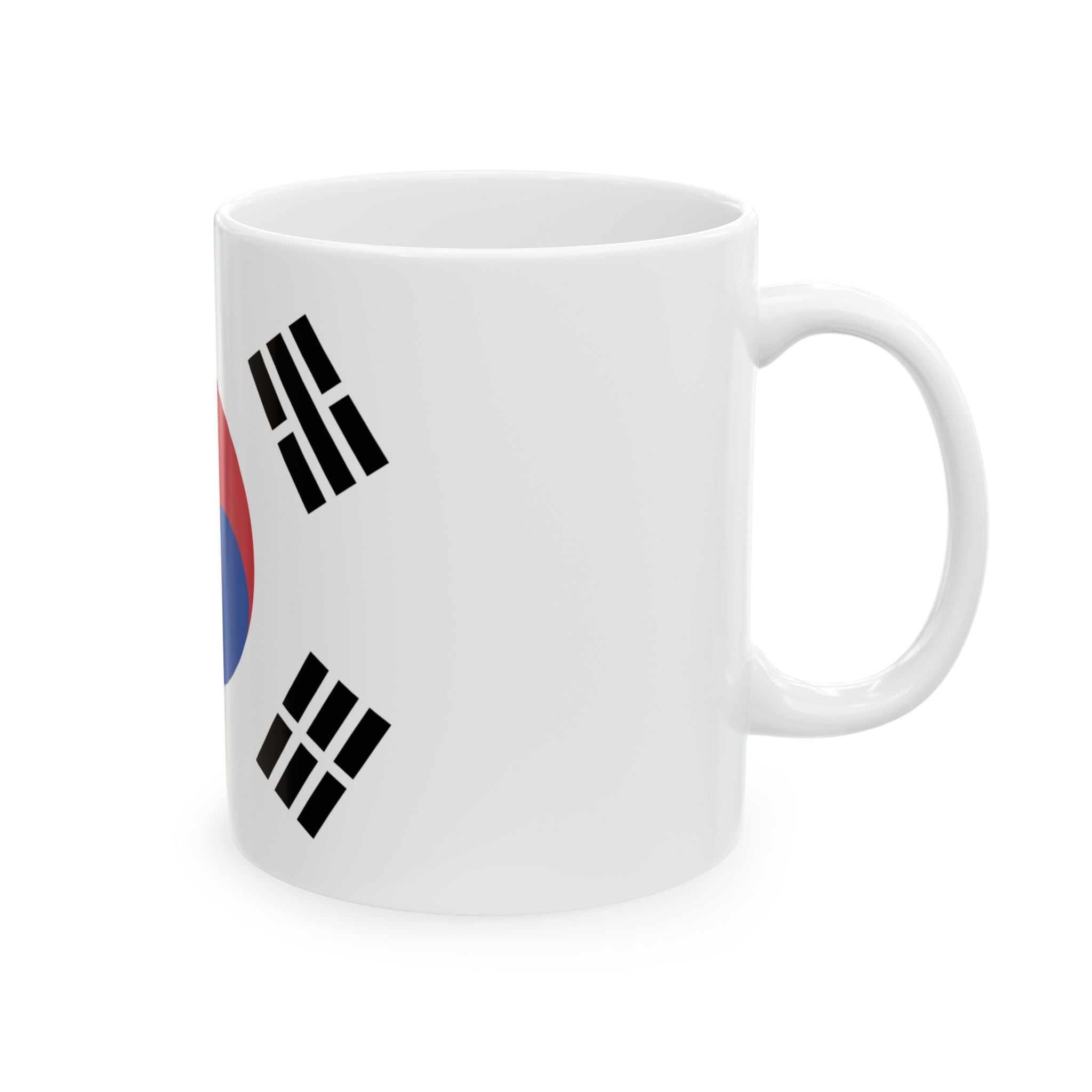 South Korea Flag Mug | Patriotic Coffee Cup | Gift for Expats, South Korea Heritage & Travelers