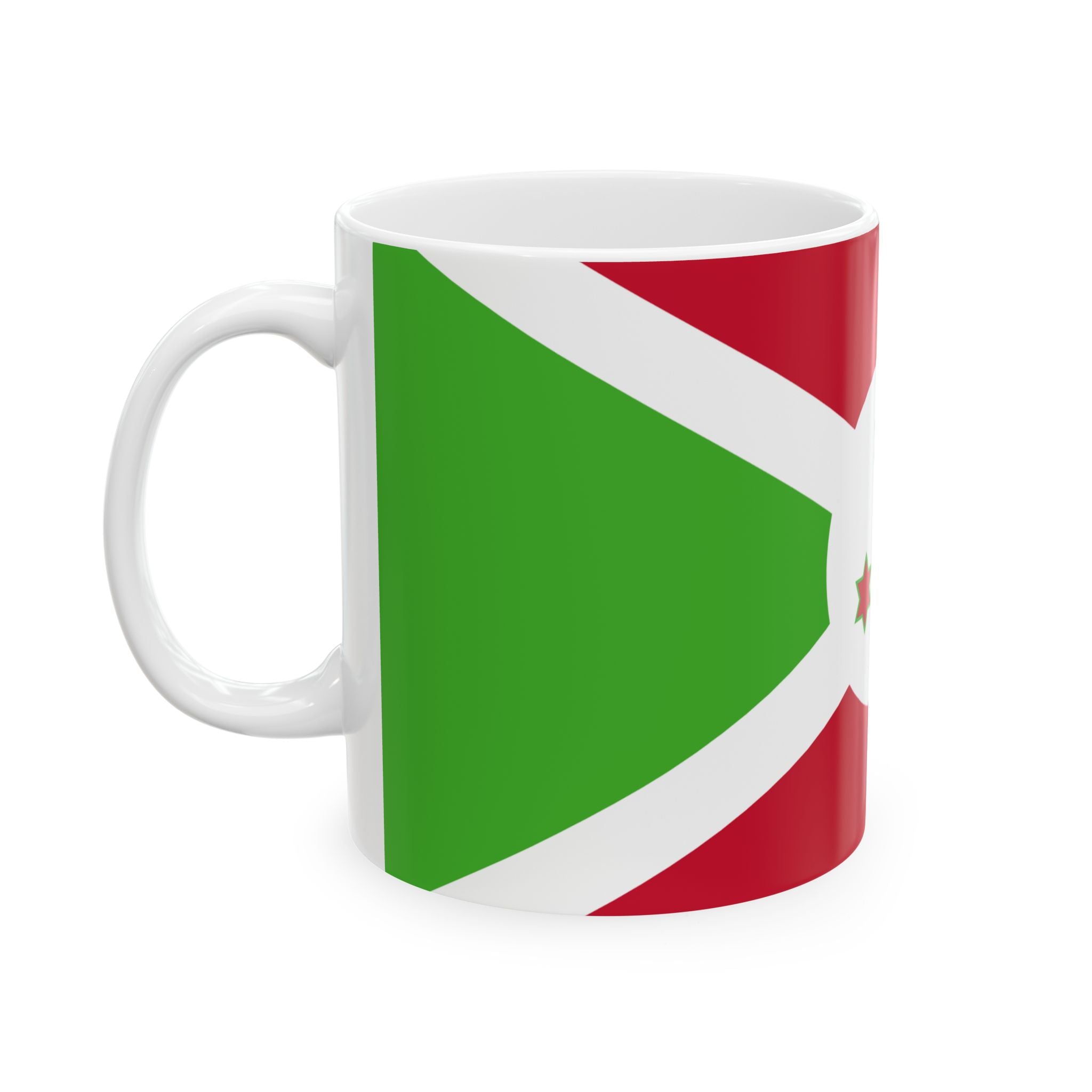 Burundi Flag Mug | Patriotic Coffee Cup | Gift for Expats, Burundi Heritage & Travelers