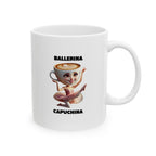 Ballerina Capuchina Mug | Italian Brainrot Mug | Funny Meme Coffee Mug | Viral TikTok Gift | Ceramic Coffee Cup