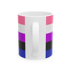 Genderfluid Pride Mug | Genderfluid Flag Coffee Cup | LGBTQ+ Pride Gift | Queer Community Mug