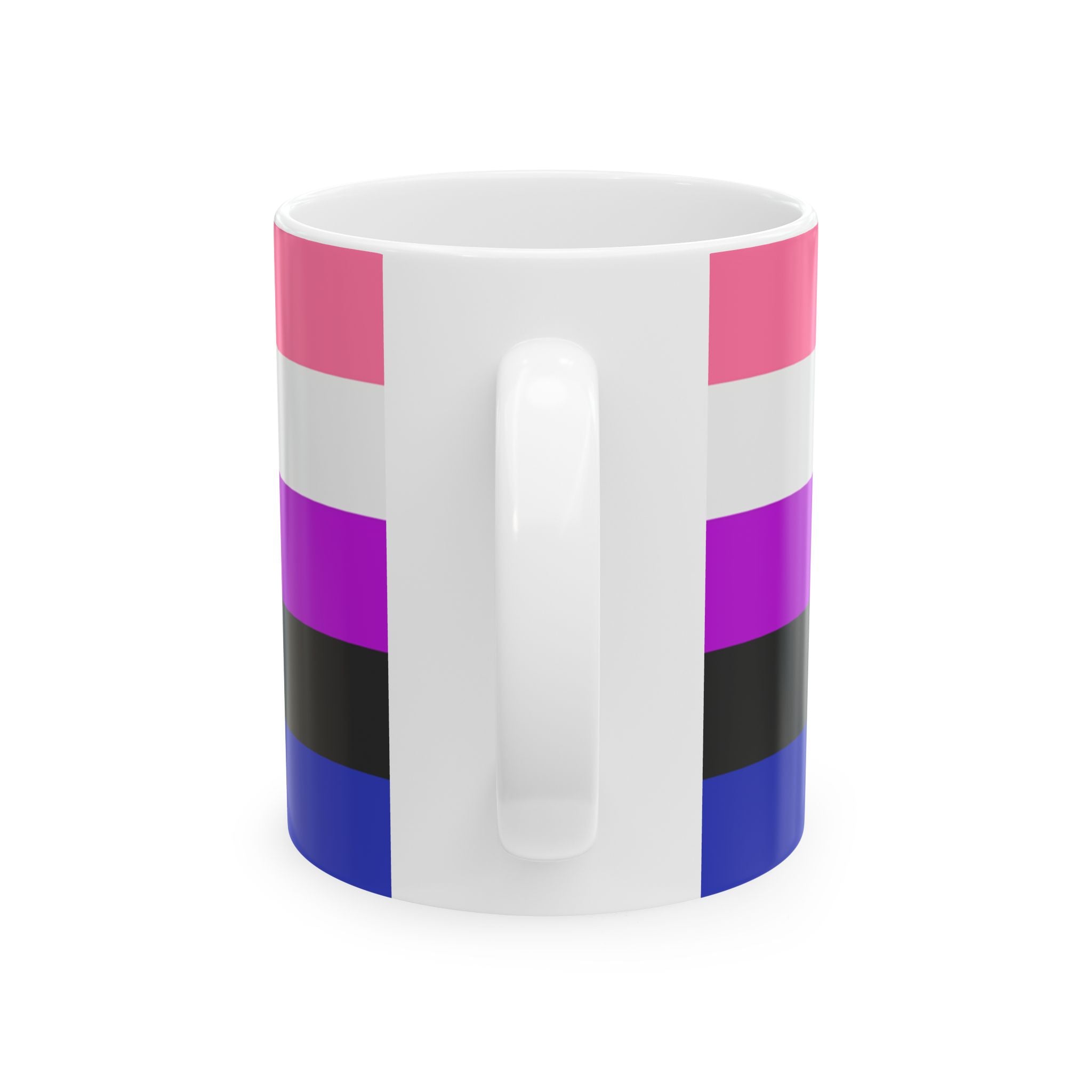 Genderfluid Pride Mug | Genderfluid Flag Coffee Cup | LGBTQ+ Pride Gift | Queer Community Mug