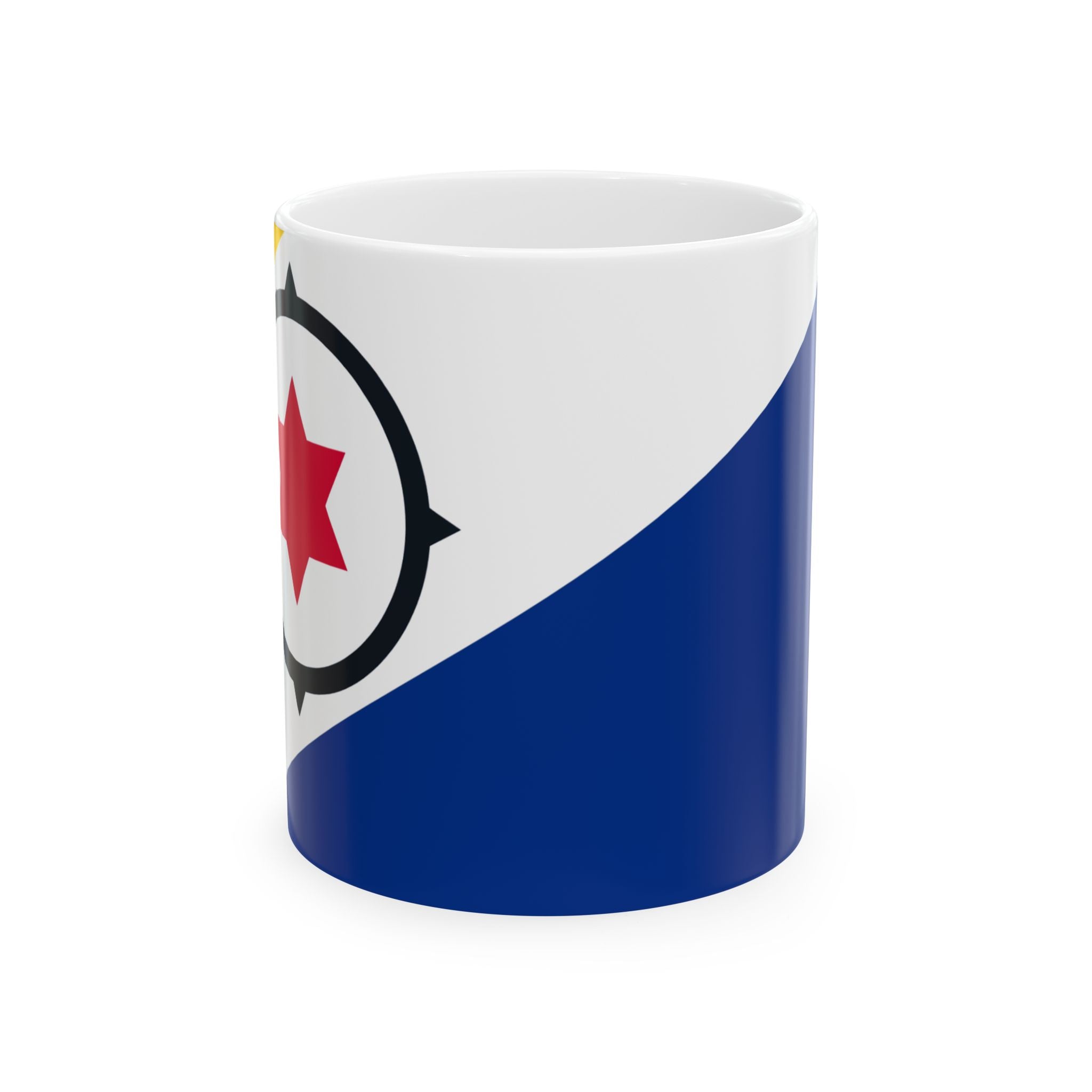 Caribbean Netherlands Flag Mug | Patriotic Coffee Cup | Gift for Expats, Caribbean Netherlands Heritage & Travelers