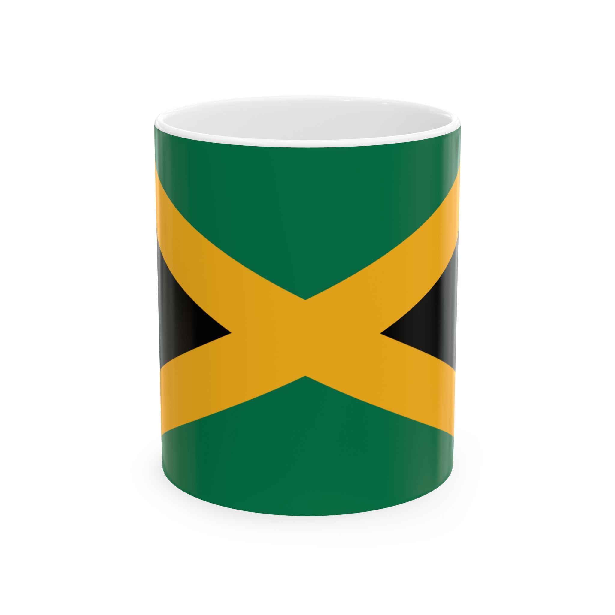 Jamaica Flag Mug | Patriotic Coffee Cup | Gift for Expats, Jamaica Heritage & Travelers