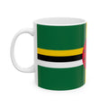 Dominica Flag Mug | Patriotic Coffee Cup | Gift for Expats, Dominica Heritage & Travelers