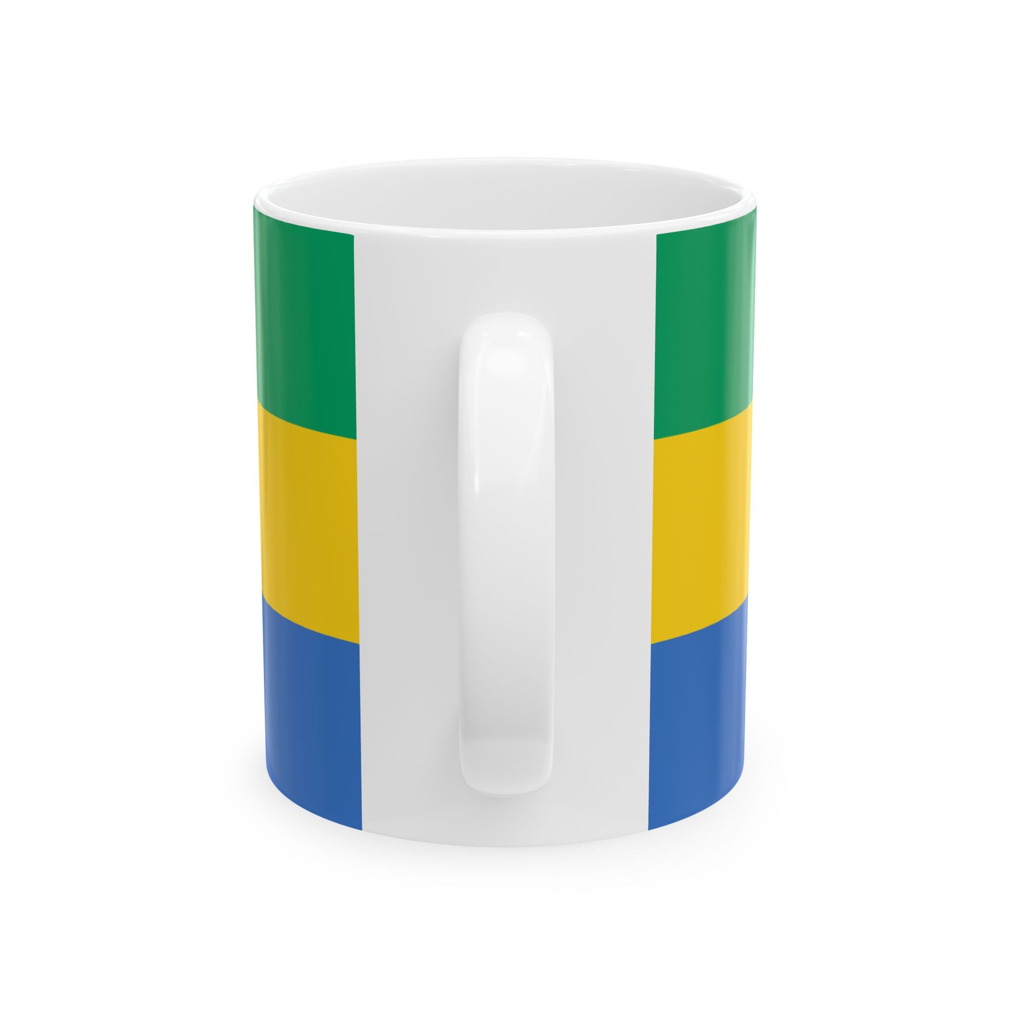 Gabon Flag Mug | Patriotic Coffee Cup | Gift for Expats, Gabon Heritage & Travelers