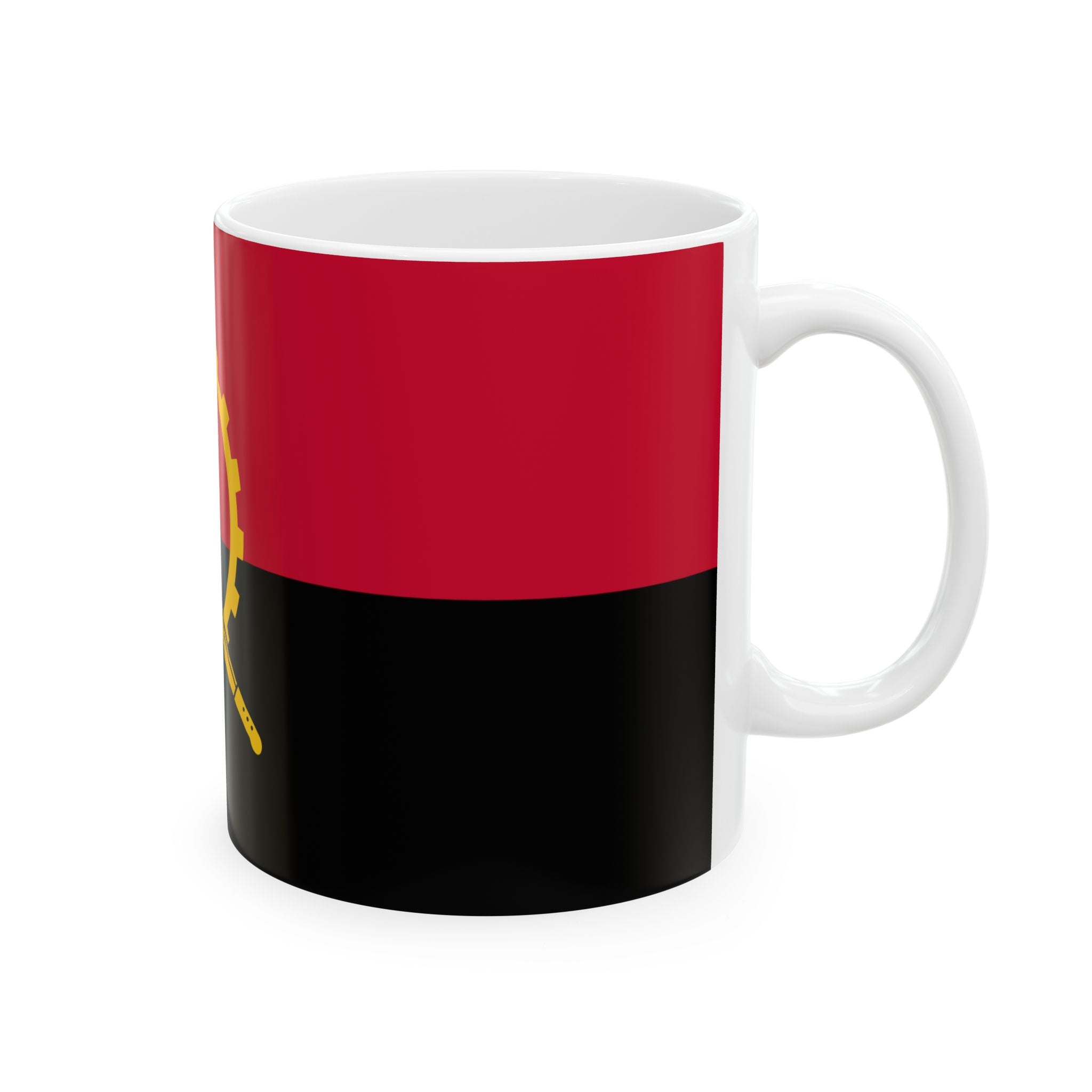 Angola Flag Mug | Patriotic Coffee Cup | Gift for Expats, Angola Heritage & Travelers