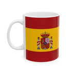 Spain Flag Mug | Patriotic Coffee Cup | Gift for Expats, Spain Heritage & Travelers