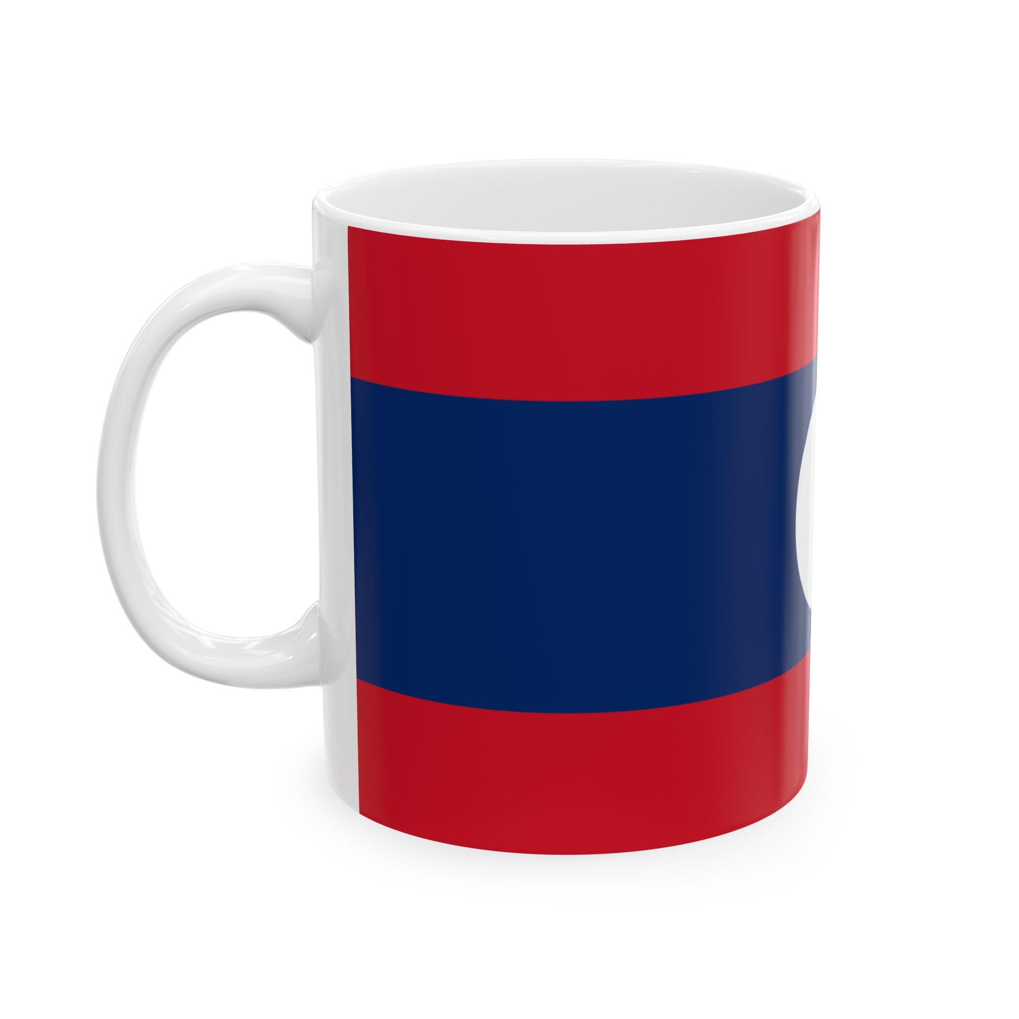 Laos Flag Mug | Patriotic Coffee Cup | Gift for Expats, Laos Heritage & Travelers