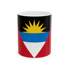 Antigua and Barbuda Flag Mug | Patriotic Coffee Cup | Gift for Expats, Antigua and Barbuda Heritage & Travelers