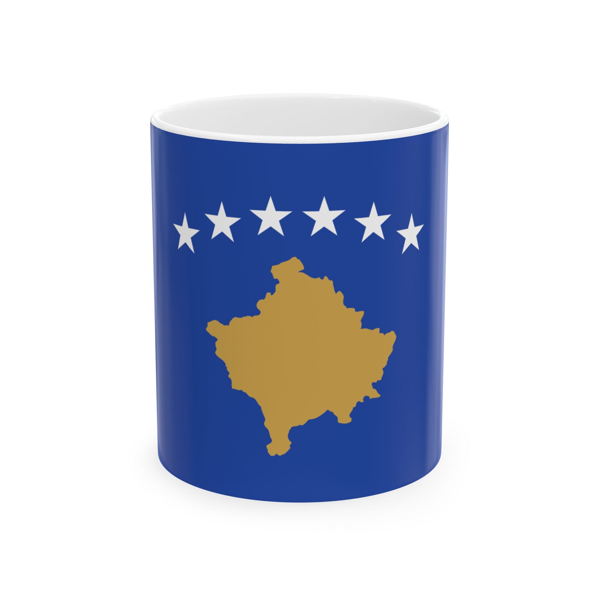 Kosovo Flag Mug | Patriotic Coffee Cup | Gift for Expats, Kosovo Heritage & Travelers