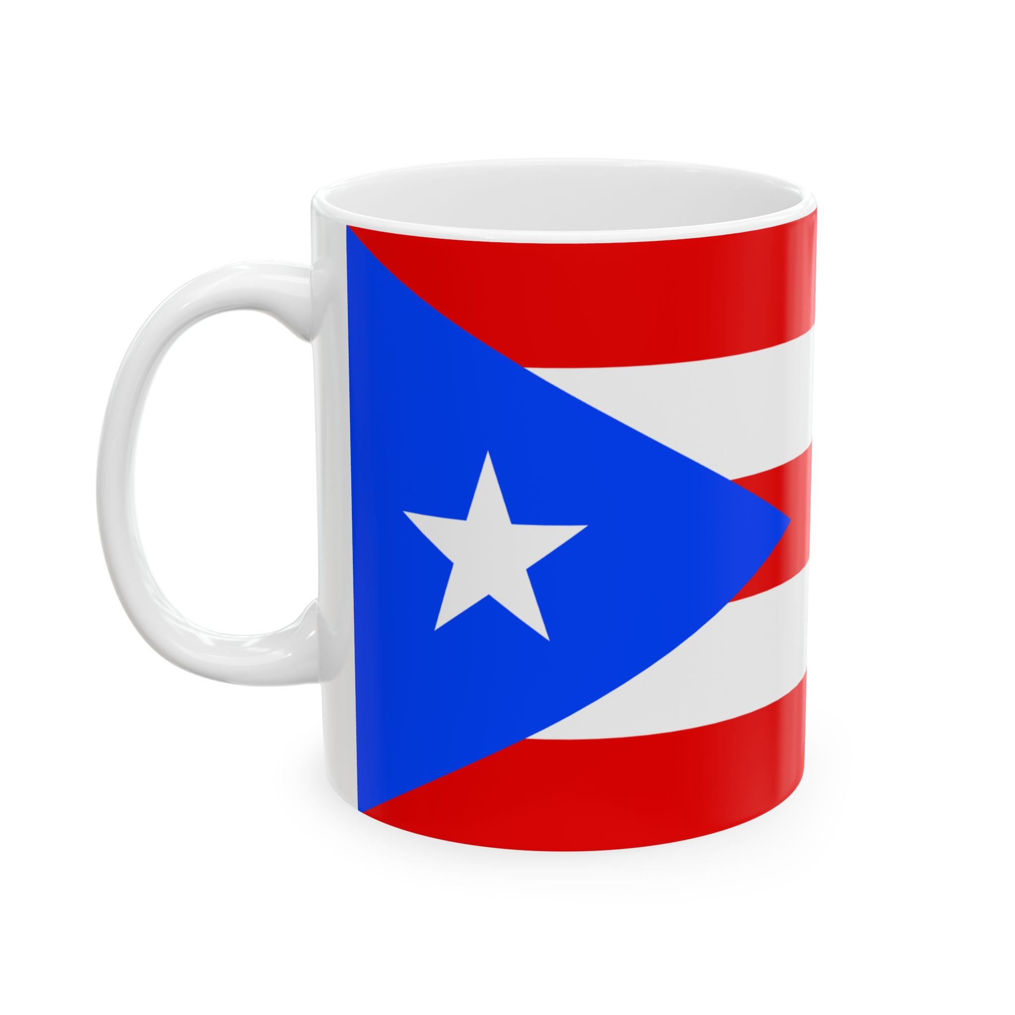 Puerto Rico Flag Mug | Patriotic Coffee Cup | Gift for Expats, Puerto Rico Heritage & Travelers
