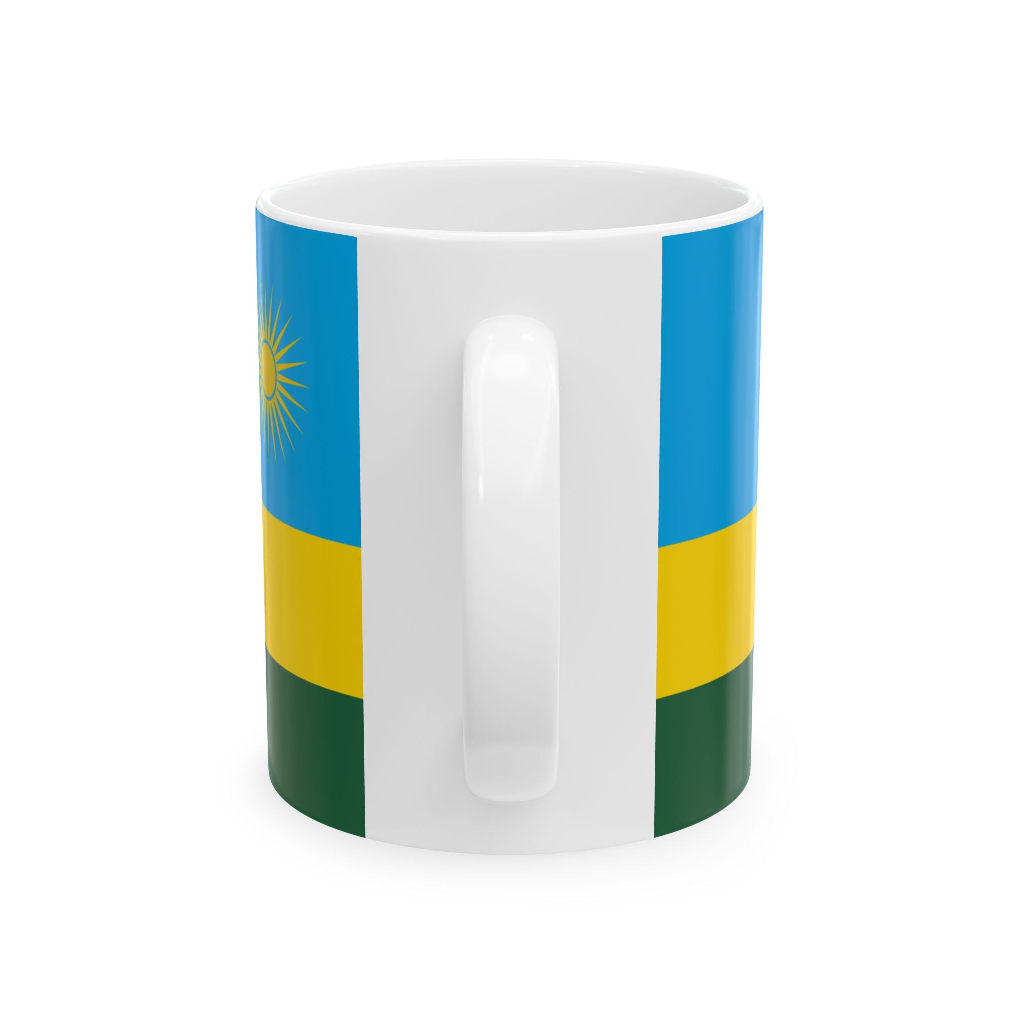 Rwanda Flag Mug | Patriotic Coffee Cup | Gift for Expats, Rwanda Heritage & Travelers