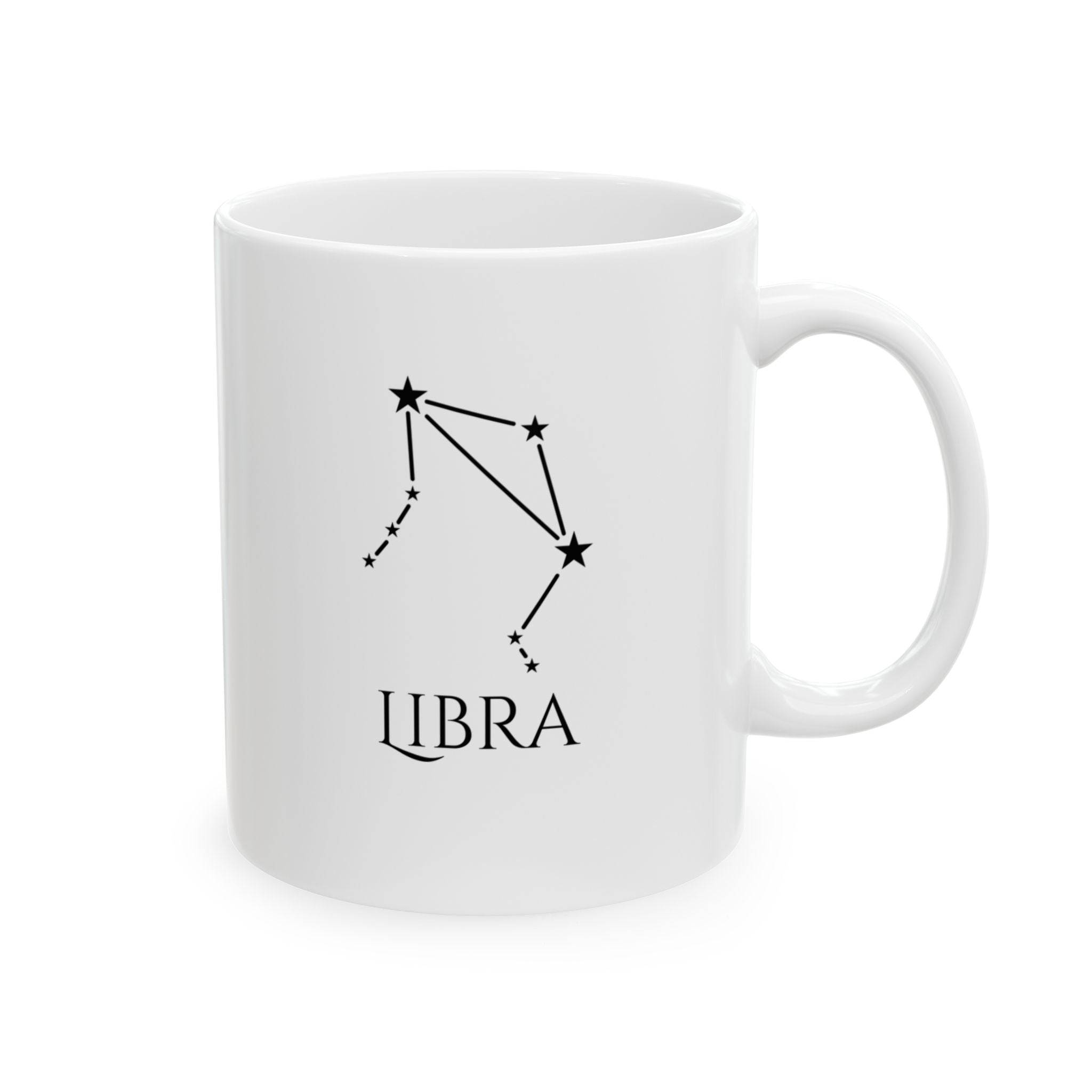 Libra Zodiac Mug | Astrology Coffee Mug | Horoscope Gift | Ceramic Zodiac Cup | Birthday Gift