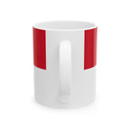 Monaco Flag Mug | Patriotic Coffee Cup | Gift for Expats, Monaco Heritage & Travelers