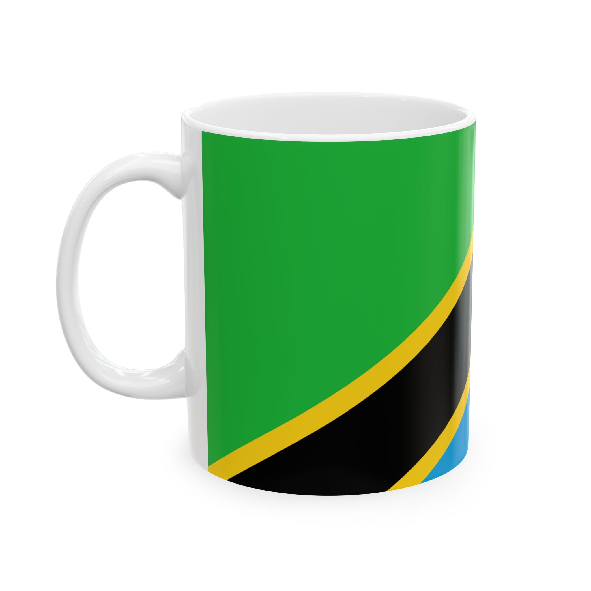 Tanzania Flag Mug | Patriotic Coffee Cup | Gift for Expats, Tanzania Heritage & Travelers