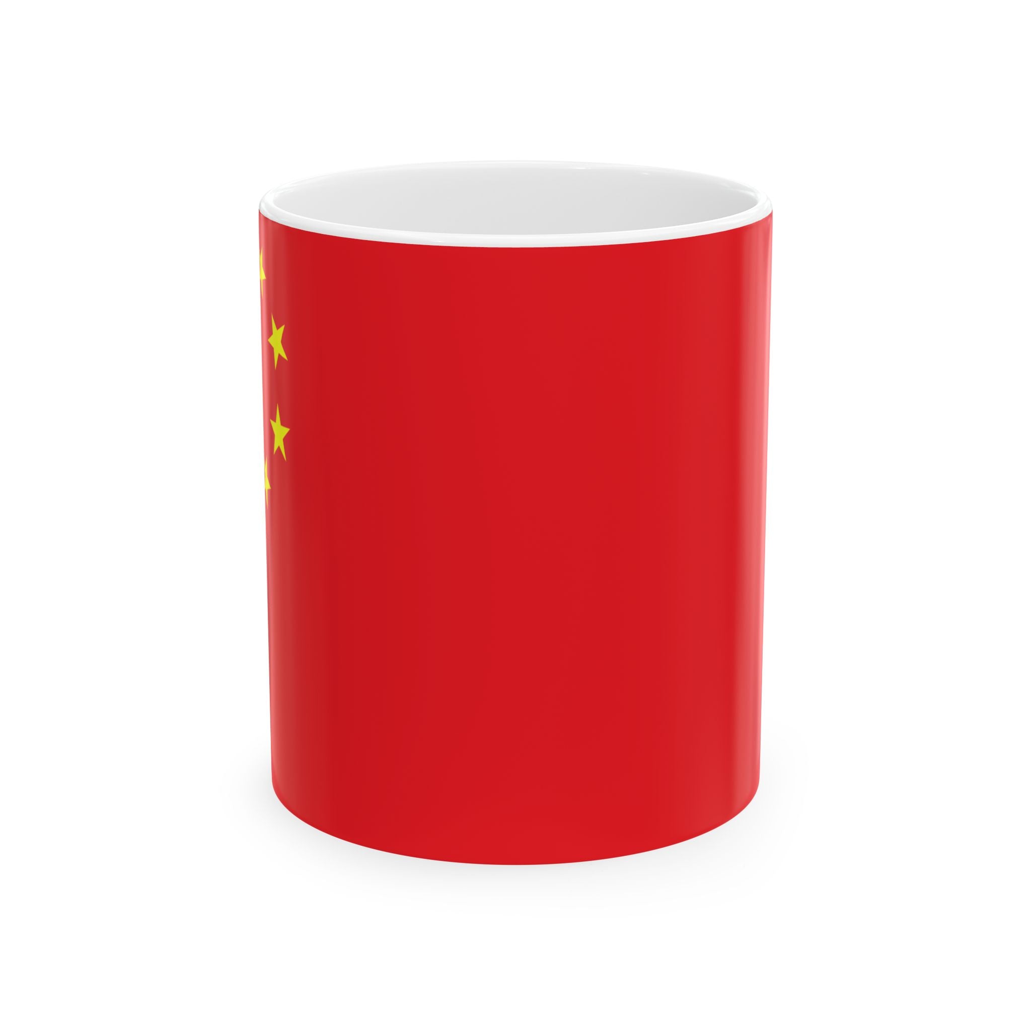 China Flag Mug | Patriotic Coffee Cup | Gift for Expats, China Heritage & Travelers
