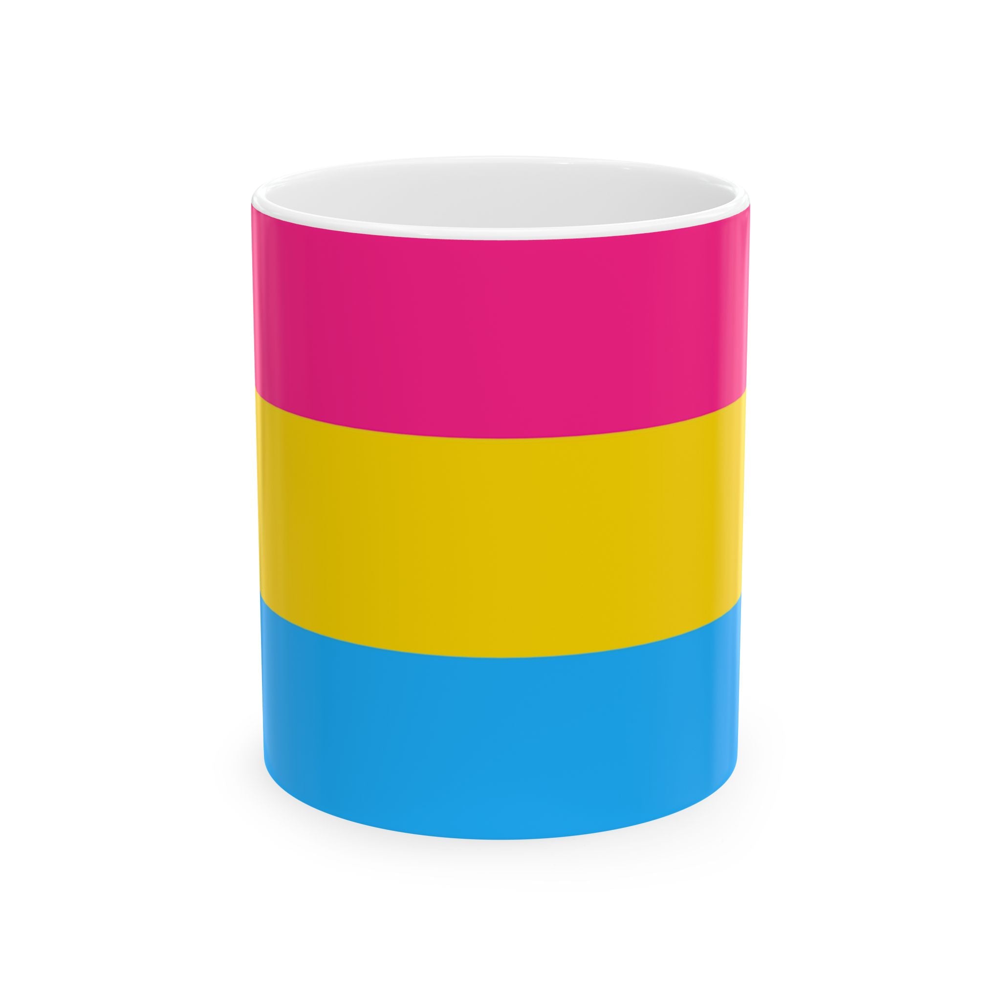 Pansexual Pride Mug | Pansexual Flag Coffee Cup | LGBTQ+ Pride Gift | Queer Community Mug