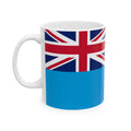Tuvalu Flag Mug | Patriotic Coffee Cup | Gift for Expats, Tuvalu Heritage & Travelers