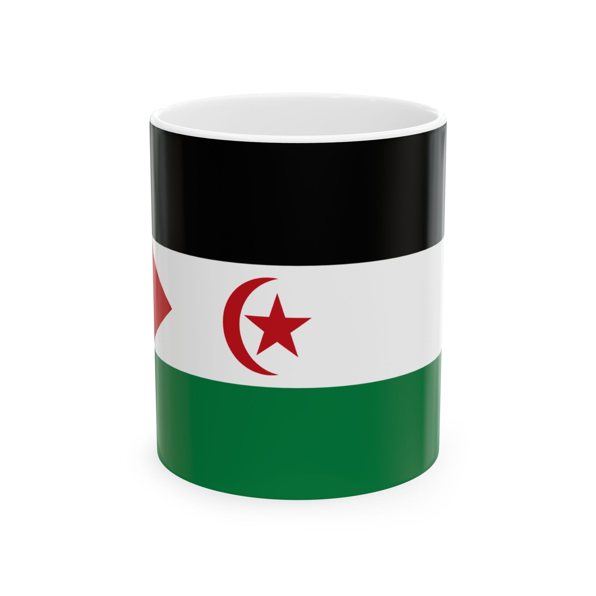 Western Sahara Flag Mug | Patriotic Coffee Cup | Gift for Expats, Western Sahara Heritage & Travelers