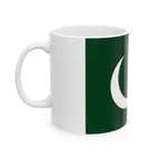 Pakistan Flag Mug | Patriotic Coffee Cup | Gift for Expats, Pakistan Heritage & Travelers