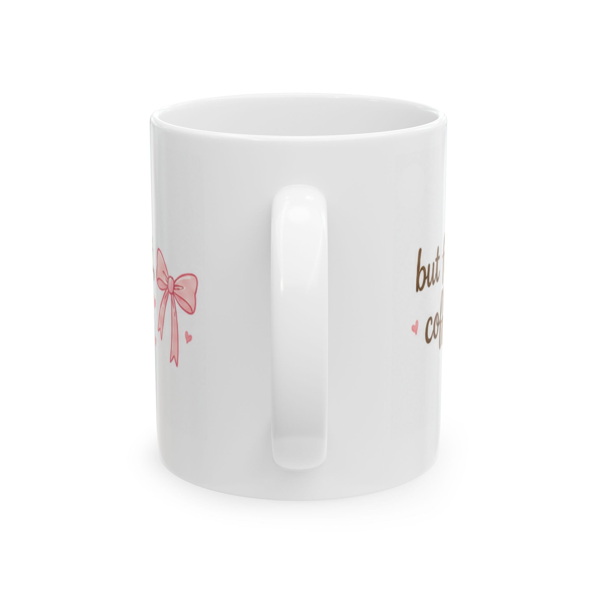 but first coffee Mug | Cute Girly Coffee Mug | Pink Aesthetic Coffee Cup | Coffee Lover Gift | Feminine Ceramic Mug