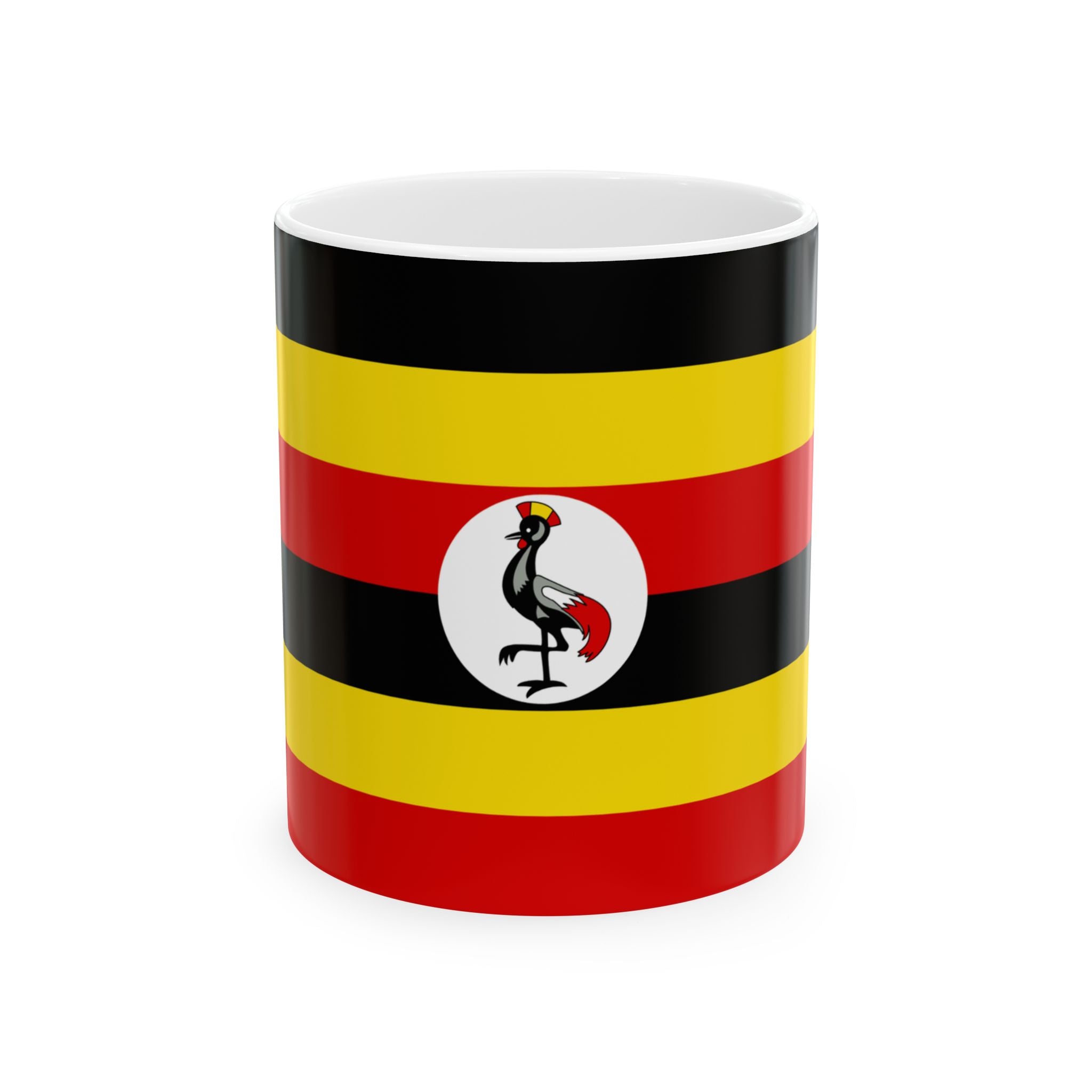Uganda Flag Mug | Patriotic Coffee Cup | Gift for Expats, Uganda Heritage & Travelers