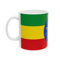 Ethiopia Flag Mug | Patriotic Coffee Cup | Gift for Expats, Ethiopia Heritage & Travelers