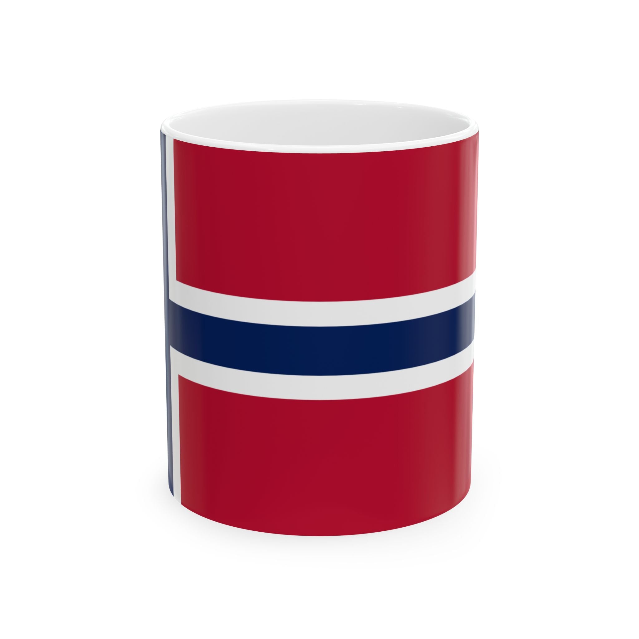 Norway Flag Mug | Patriotic Coffee Cup | Gift for Expats, Norway Heritage & Travelers
