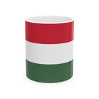 Hungary Flag Mug | Patriotic Coffee Cup | Gift for Expats, Hungary Heritage & Travelers