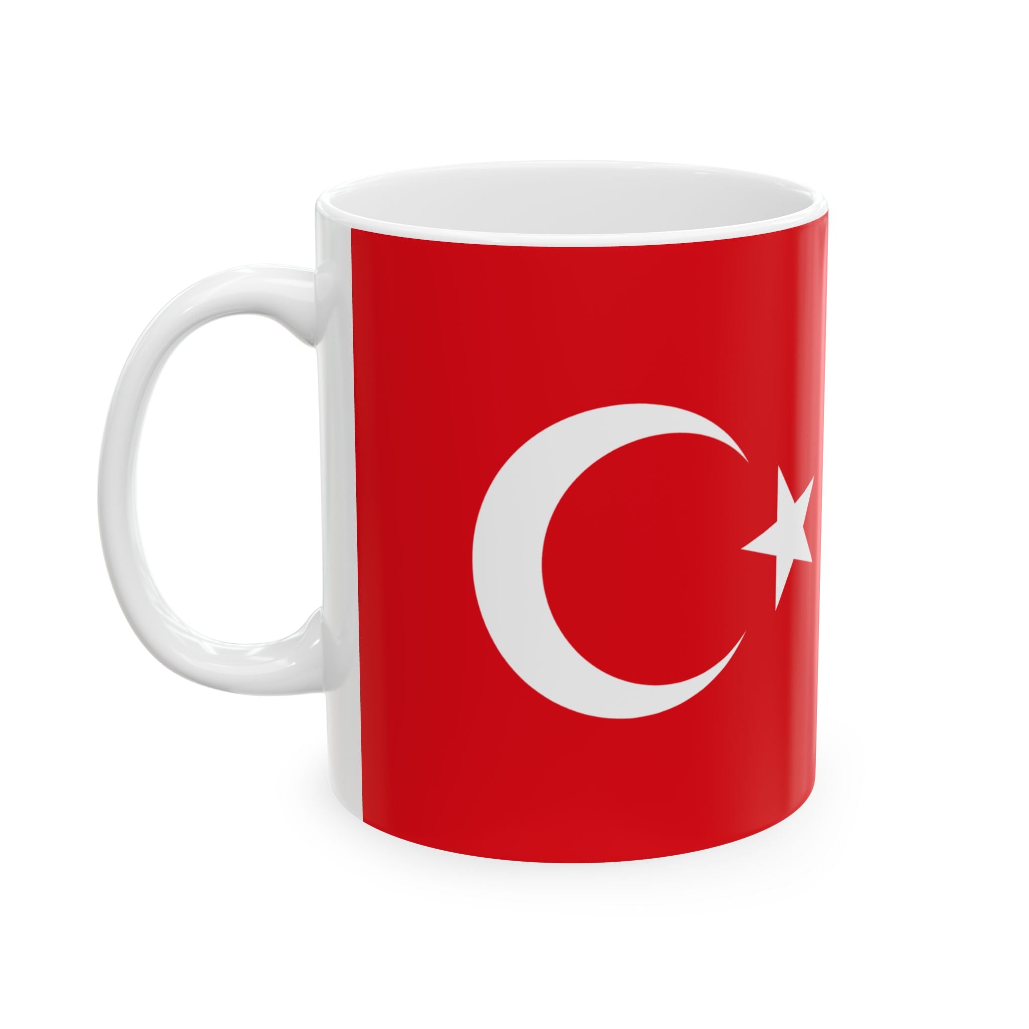 Turkey Flag Mug | Patriotic Coffee Cup | Gift for Expats, Turkey Heritage & Travelers