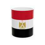 Egypt Flag Mug | Patriotic Coffee Cup | Gift for Expats, Egypt Heritage & Travelers