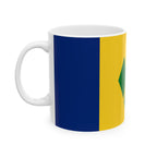 Saint Vincent and the Grenadines Flag Mug | Patriotic Coffee Cup | Gift for Expats, Saint Vincent and the Grenadines Heritage & Travelers