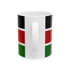 Kenya Flag Mug | Patriotic Coffee Cup | Gift for Expats, Kenya Heritage & Travelers