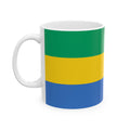 Gabon Flag Mug | Patriotic Coffee Cup | Gift for Expats, Gabon Heritage & Travelers