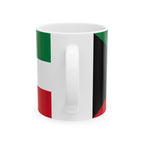 Kuwait Flag Mug | Patriotic Coffee Cup | Gift for Expats, Kuwait Heritage & Travelers