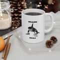 Orcalero Orcala Mug | Italian Brainrot Mug | Funny Meme Coffee Mug | Viral TikTok Gift | Ceramic Coffee Cup