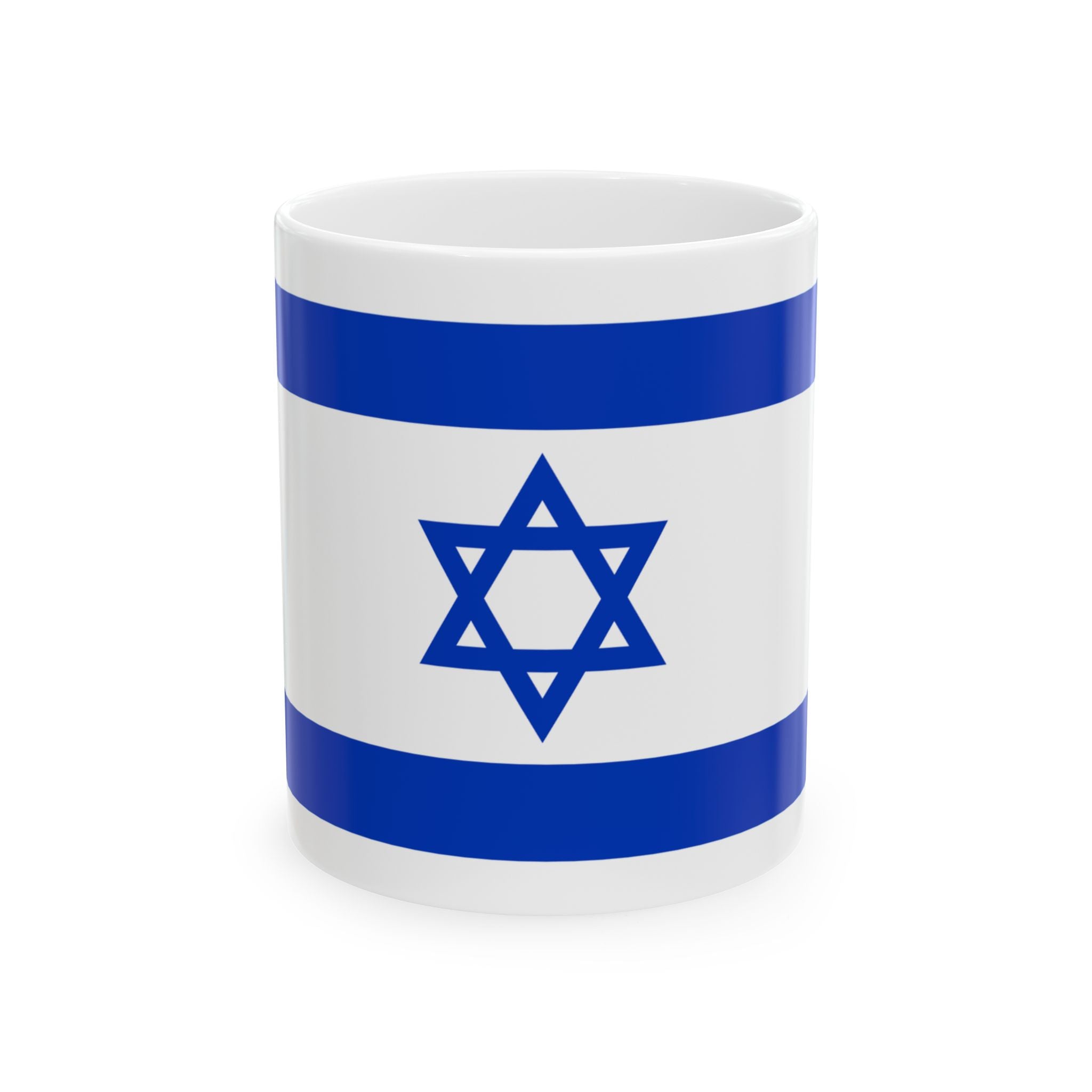 Israel Flag Mug | Patriotic Coffee Cup | Gift for Expats, Israel Heritage & Travelers