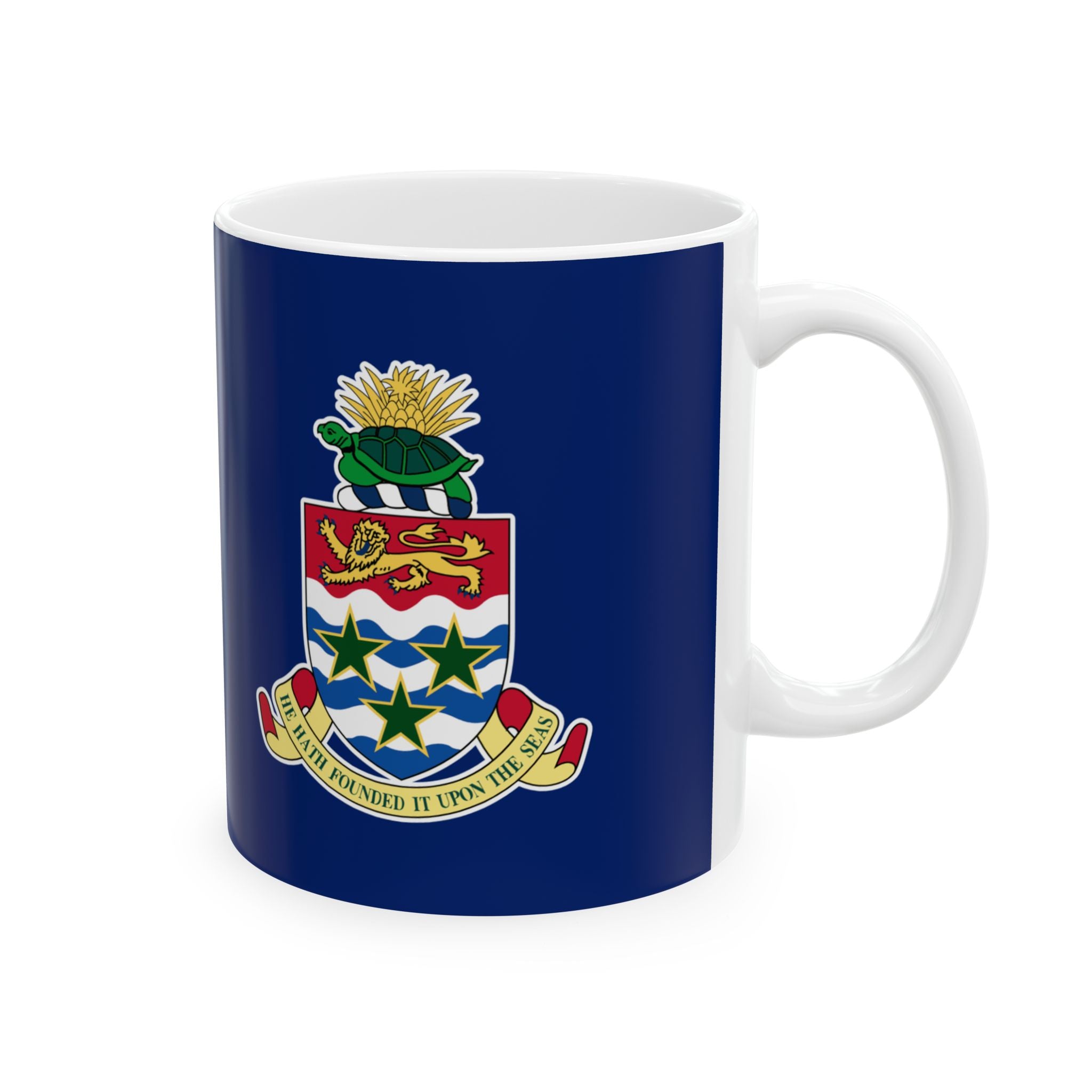 Cayman Islands Flag Mug | Patriotic Coffee Cup | Gift for Expats, Cayman Islands Heritage & Travelers