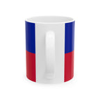 Haiti Flag Mug | Patriotic Coffee Cup | Gift for Expats, Haiti Heritage & Travelers