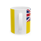 Niue Flag Mug | Patriotic Coffee Cup | Gift for Expats, Niue Heritage & Travelers