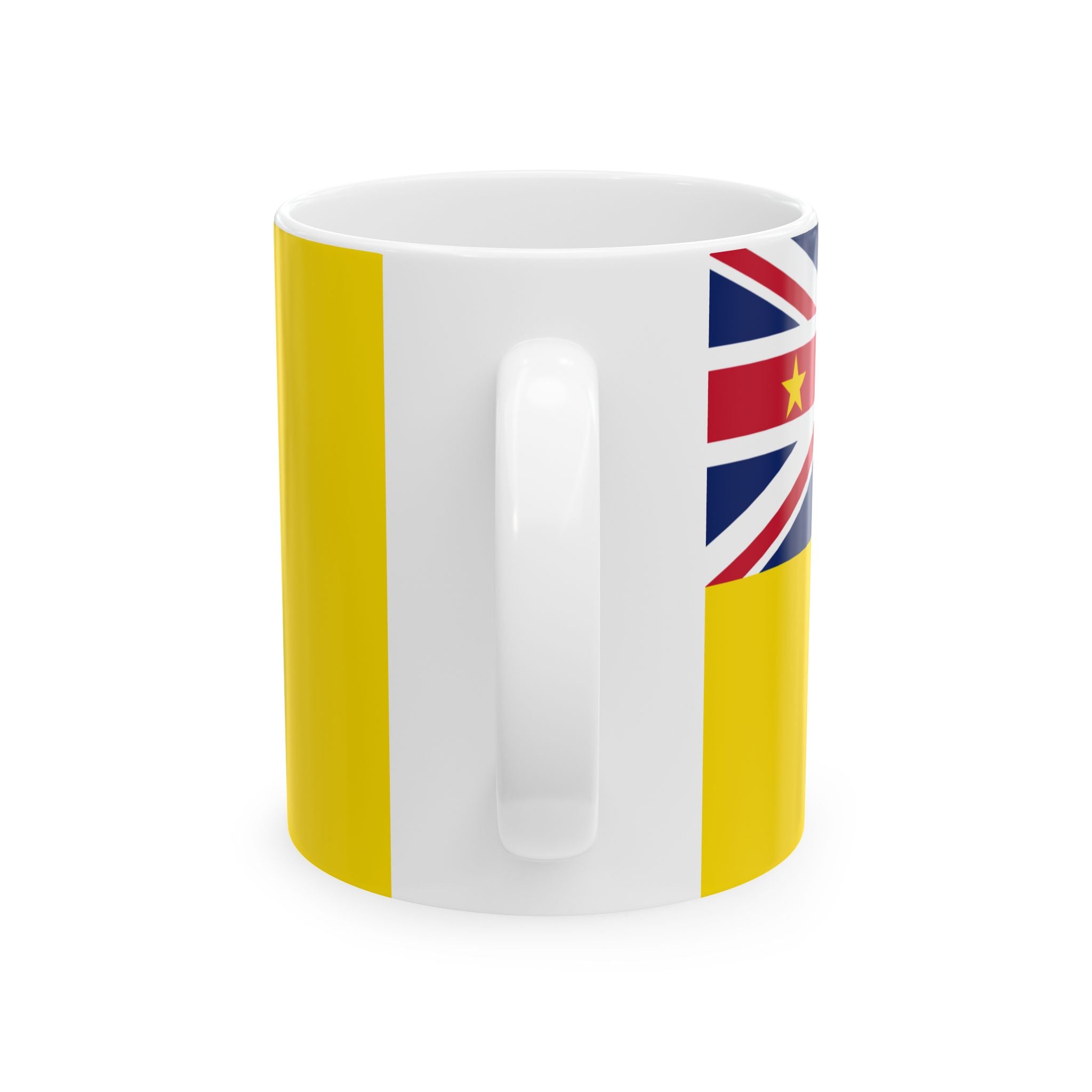Niue Flag Mug | Patriotic Coffee Cup | Gift for Expats, Niue Heritage & Travelers